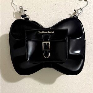 Dr. Martens Black Patent Leather Bag